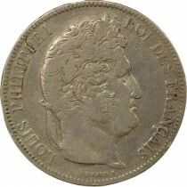 France Louis-Philippe I - 5 Silver Francs, Domard - 1841 K Bordeaux