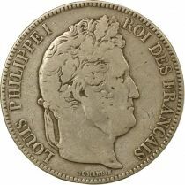 France Louis-Philippe I - 5 Silver Francs, Domard - 1843 K Bordeaux