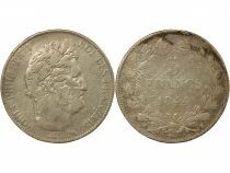 France Louis Philippe I - 5 Silver Francs, Domard, 3rd Type - 1844 K Bordeaux