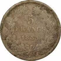 France Louis Philippe I - 5 Silver Francs, Domard, IInd Type - 1835 A Paris
