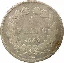 France Louis Philippe I - Silver Franc, Laureate Head - 1844 A Paris