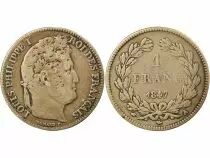 France Louis Philippe I - Silver Franc, Laureate Head - 1847 A Paris