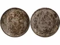 France Louis Philippe Ier - 50 Centimes Argent 1848 A Paris