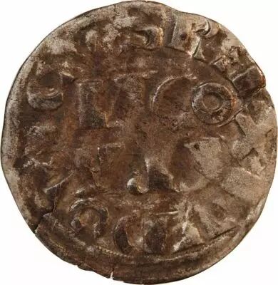 France Louis VII Le Jeune - Denier Parisis 1137 / 1180