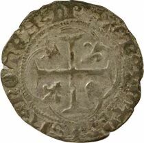 France Louis XI - Blanc &agrave; la Couronne - 1461 / 1483 Lyon