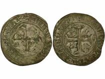 France Louis XI - Blanc &agrave; la Couronne - 1461 / 1483 Rouen