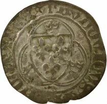 France Louis XI - Blanc &agrave; la Couronne - 1461 / 1483 Saint L&ocirc;