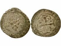 France Louis XI - Blanc with Crown  - 1461 / 1483 Lyon