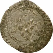 France Louis XI - Blanc with Crown  - 1461 / 1483 Lyon