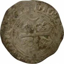 France Louis XI - Blanc with Crown  - 1461 / 1483 Paris