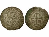 France Louis XI - Blanc with Crown  - 1461 / 1483 Saint L&ocirc;