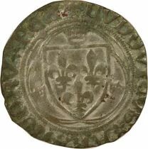 France Louis XI - Blanc with Crown  - 1461 / 1483 Saint L&ocirc;