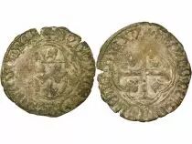 France Louis XI - Douzain à la Couronne - 1461 / 1483 Troyes