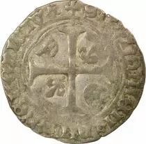 France Louis XI - Douzain à la Couronne - 1461 / 1483 Troyes