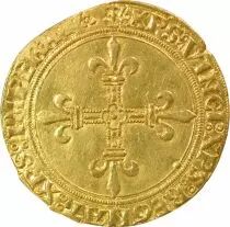 France Louis XII - Gold Ecu with Sun - 1498 / 1507 St Pourçain