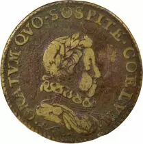 France Louis XIII - Brass Token - XVIIth Century
