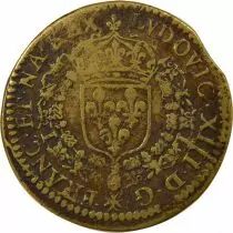 France Louis XIII - Brass Token, for Geneviève of Urly - 1635
