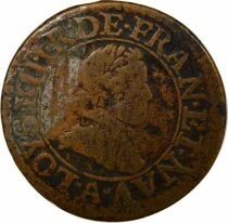 France Louis XIII - Double Tournois, 1st Type - 1616 A Paris