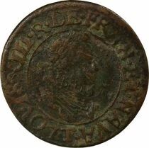 France Louis XIII - Double Tournois, 2e Type - 1615 T Nantes