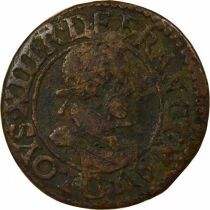 France Louis XIII - Double Tournois, 2nd Type - 1620 G Poitiers