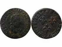 France Louis XIII - Double Tournois 1614 T Nantes