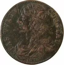 France Louis XIII  Jeton Cuivre 1636