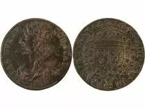 France Louis XIII  Jeton Cuivre 1636
