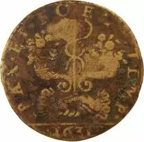 France Louis XIII  Jeton Laiton 1631