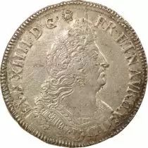 France Louis XIV - 1/2 Ecu Argent aux Palmes - 1694 K Bordeaux, Réformé