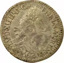 France Louis XIV - 4 Sols Aux Deux L, réformé - 1692 9 Rennes