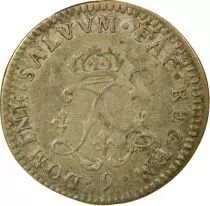 France Louis XIV - 4 Sols Aux Deux L, réformé - 1692 9 Rennes