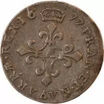 France Louis XIV - 4 Sols Dits Des Traitants - 1677 A Paris