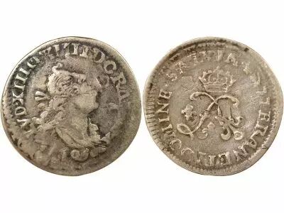 France Louis XIV - 4 Sols with Two L, reformed - 1695