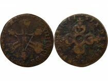 France Louis XIV - 6 Deniers Dardenne - 1711 N Montpellier