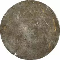 France Louis XIV - Médaille Etain uniface, Molart - XVIIe Siècle Percé