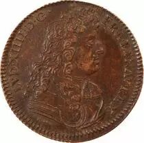 France Louis XIV, Cour Des Monnaies  Jeton Cuivre 1670