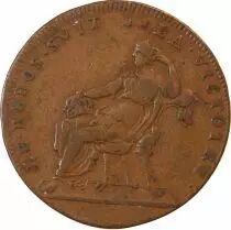 France Louis XIV, Paix De Ratisbonne  Jeton Cuivre