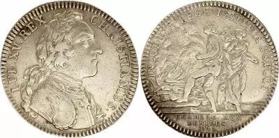 France Louis XV -  Chambre aux Deniers 1745 - Silver