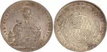 France Louis XV -  Etats de Bretagne - Rennes - 1754 - Silver