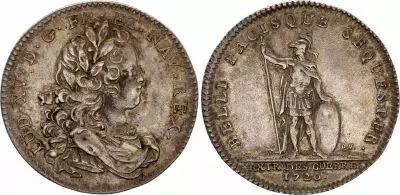 France Louis XV -  Extraordinaires des Guerres - 1720  - Silver