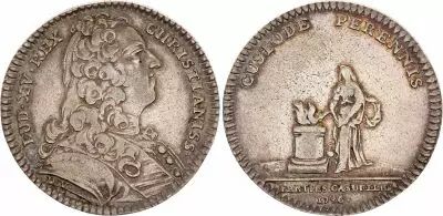France Louis XV -  Parties casuelles - 1736  - Silver