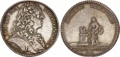 France Louis XV -  Parties casuelles - 1736 - Argent