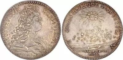 France Louis XV -  Secr�taires du Roi - 1724 - Silver