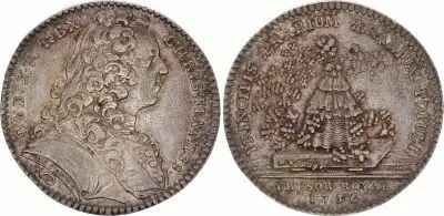 France Louis XV -  Tresor Royal - 1736  - Silver