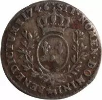 France Louis XV - 1/10 Ecu Au Bandeau 1746 Pau