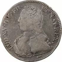 France Louis XV - 1/2 Ecu Aux Branches D\'Olivier 1726 W Lille