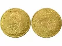 France Louis XV - 1/2 Louis dOr, au Buste Habillé - 1726 A Paris