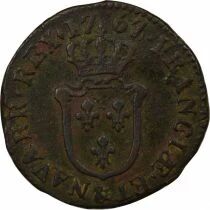 France Louis XV - 1/2 Sol - 1767 & Aix en Provence