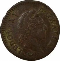 France Louis XV - 1/2 Sol with Old Head - 1774 AA Metz