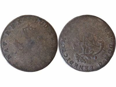 France Louis XV - 2 Sols, with two crowned L -  1739 / 1741 D Lyon